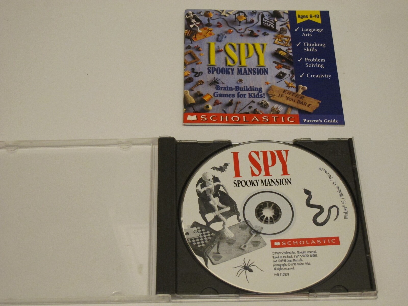 I Spy Spooky Mansion Brain Games for Kids. PC Windows/Mac CDROM. BEST BUY. eBay
