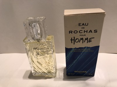 EAU DE ROCHAS by Rochas 1.7 Oz EDT Spray For Men s NIB - BOX SLIGHTLY WORN