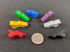 F1 Indy Car game pieces