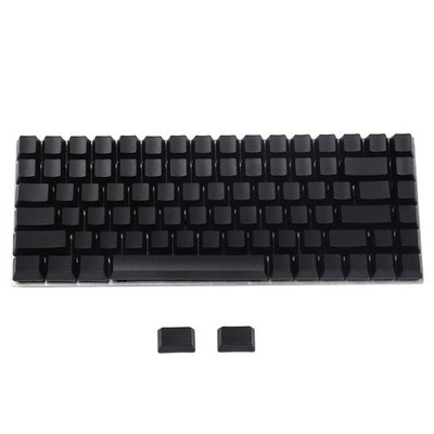 Black White Dolch Thick PBT Blank OEM Profile Keycaps Fits 84/68/64 MX Board