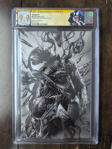 VENOM #1 - SKETCH COVER SIGNED - CGC 9.9 - EMERGENCY LIQUIDATION SALE