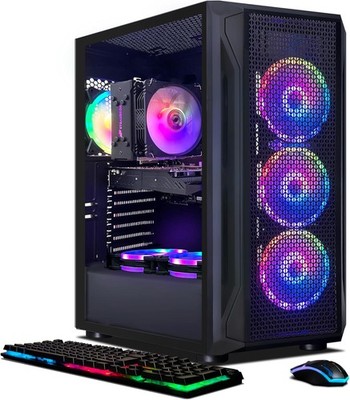 STGAubron Gaming PC Computer Desktop,Core i7-12800HX,RTX 3050,16G,1T,W11H