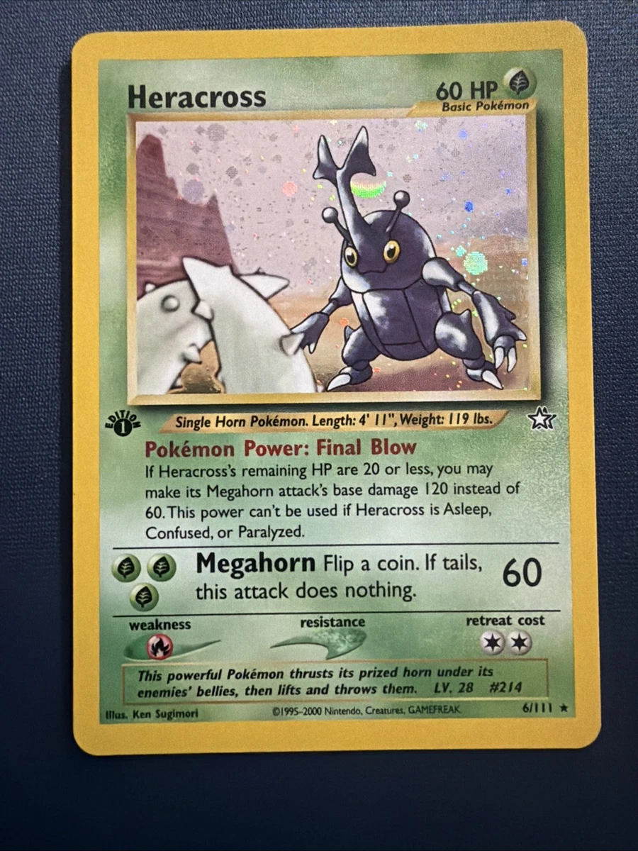 Pokémon TCG 1st Edition English Holo Rare Individual Collectible