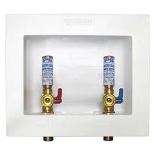 Water-Tite 85716 Washing Machine Outlet Box W/Hammer Arrester 1/2" Pex