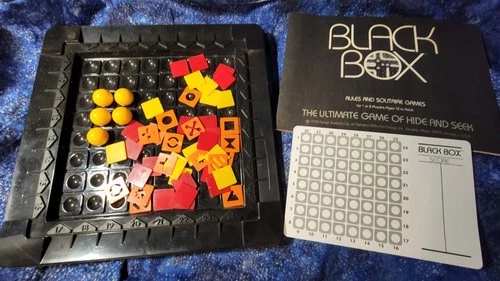 Black Box The Ultimate Game of Hide & Seek  Parker Brothers Vintage 1978