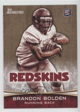 2012 Bowman Gold Brandon Bolden #184 0b3