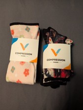 Viasox Compression Socks Knee High S/M Brand ...