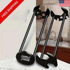 Multifunctional Sink Wrench Set, 2-Pack Basin and Faucet Wrench Tool with Fou...