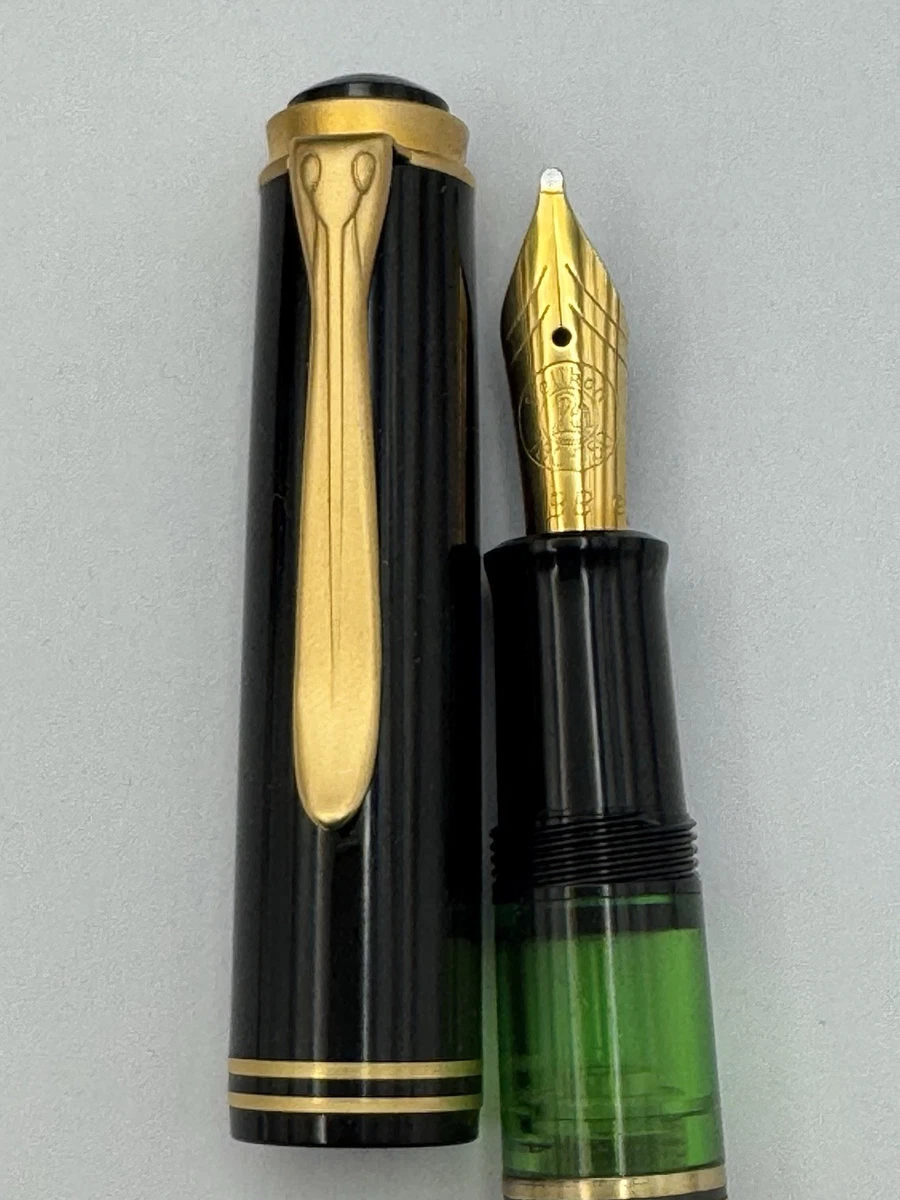 Pelikan M700 Toledo Fountain Pen, Gold inlay, Numbered Edition 18K Gold Nib BB
