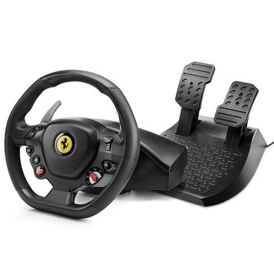 Thrustmaster T80 | Ferrari 488 GTB | Gaming Lenkrad und Pedale | PS4 | PC | GUT