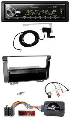 Pioneer Bluetooth DAB USB Lenkrad Autoradio für Landrover Freelander 2004-2006