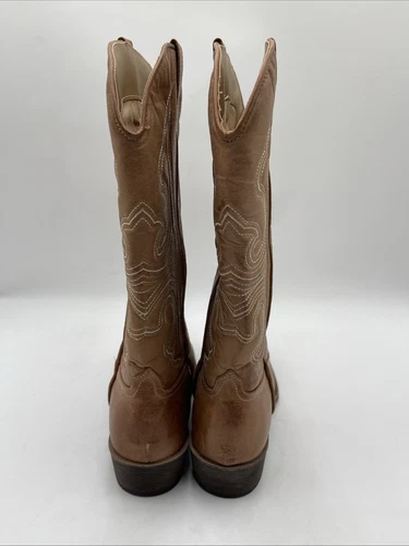 Women’s Coconuts Legend Cowboy Boots Brown Size 8.5M - Picture 4 of 8