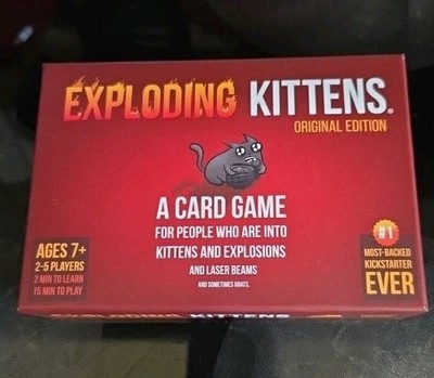 Exploding Kittens Orig Edition A Card Game For People Into Kittens & Explosions