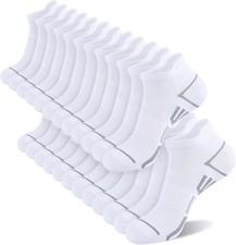 shnn 12 Pairs Mens Ankle Socks Athletic Casual Low Cut Short Socks for Men With