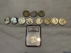 FRANKLIN HALVES - Stunning Variety Lot - NGC MS-64, Gem BU, PROOF, XF/AU