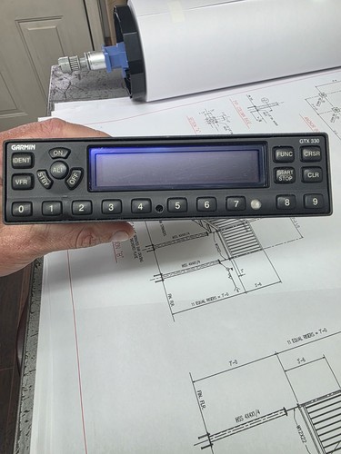 Garmin GTX 330ES Transponder With ADS-B Out  - Includes Tray