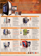 iBUYPOWER AMD Athlon 64 X2 Vintage Computer Magazine Print Ad 2005