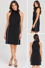 Ann Taylor Women’s Dress Size 6 Bow Halter Little Black Dress