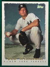 Bob Wickman - 1995 Topps Cyberstats #386 - New York Yankees Baseball Card