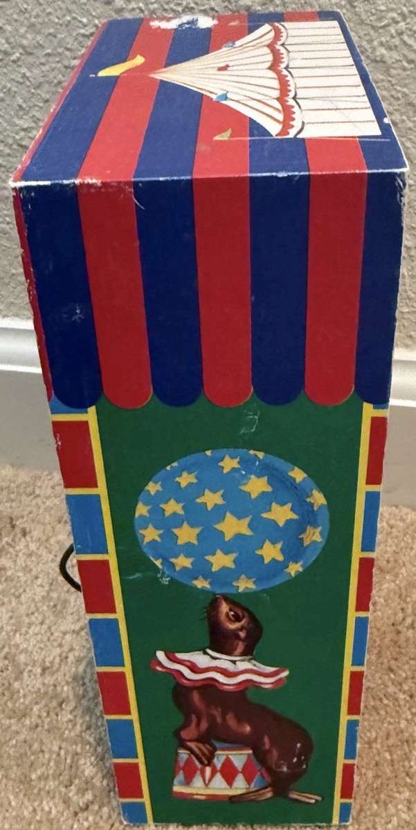 70's Pierrot de Pierre Dancing Clown Music Box Koji Murai READ