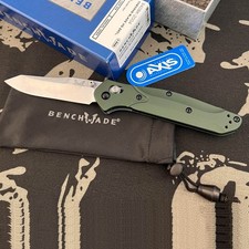 Benchmade 940 OSBORNE GREEN ALUMINUM CPM-S30V BLADE 3.4'' Folding Knife
