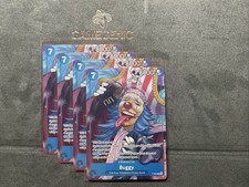 Buggy Promo Reprint  Starter Deck 25: BLUE  One Piece TCG  Playset x4