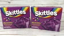 Skittles Wild Berry Flavored Jello Gelatin Dessert Mix 3.89oz (2Pk) 5/27