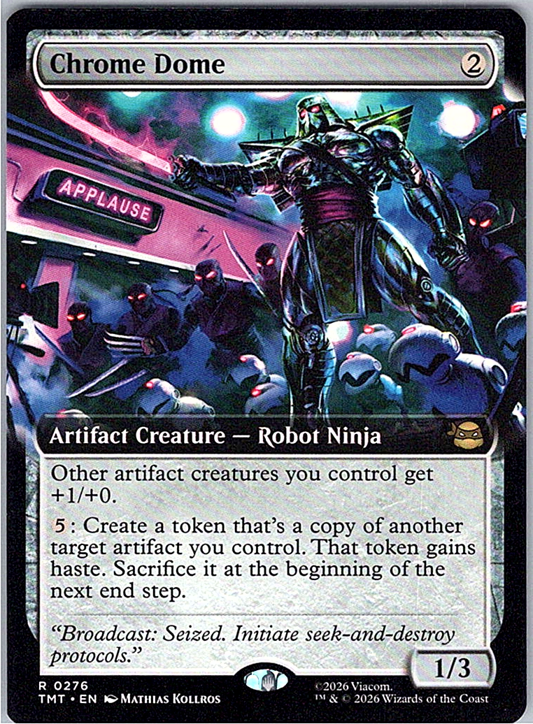 Chrome Dome Teenage Mutant Ninja Turtles 172 MTG NM | eBay