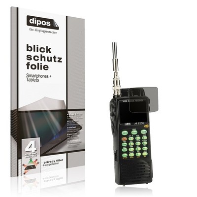 Blickschutzfolie für Aor AR-8200 matt Schutzfolie Folie Display Schutz dipos