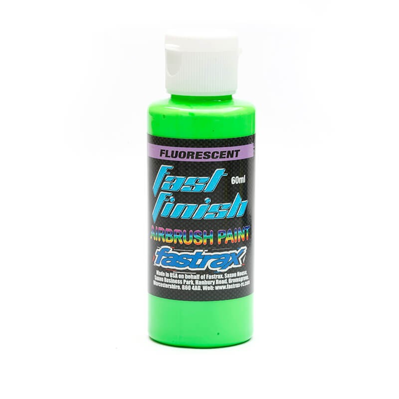 Fastrax Airbrush Paint Florescent Neon Green 60ml