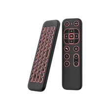 Mini Air Mouse Remote Keyboard with 7-Color Backlight for Android TV Box, Sma...