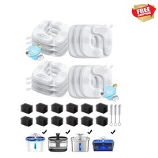 Cat Water Fountain Filters, 12 Pack Replacement Filters  12 Pack Replacement...