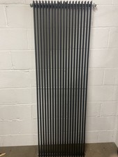 ANTHRACITE VERTICAL DESIGNER RADIATOR 1800 x 608 MM SINGLE FLAT PANEL RADS