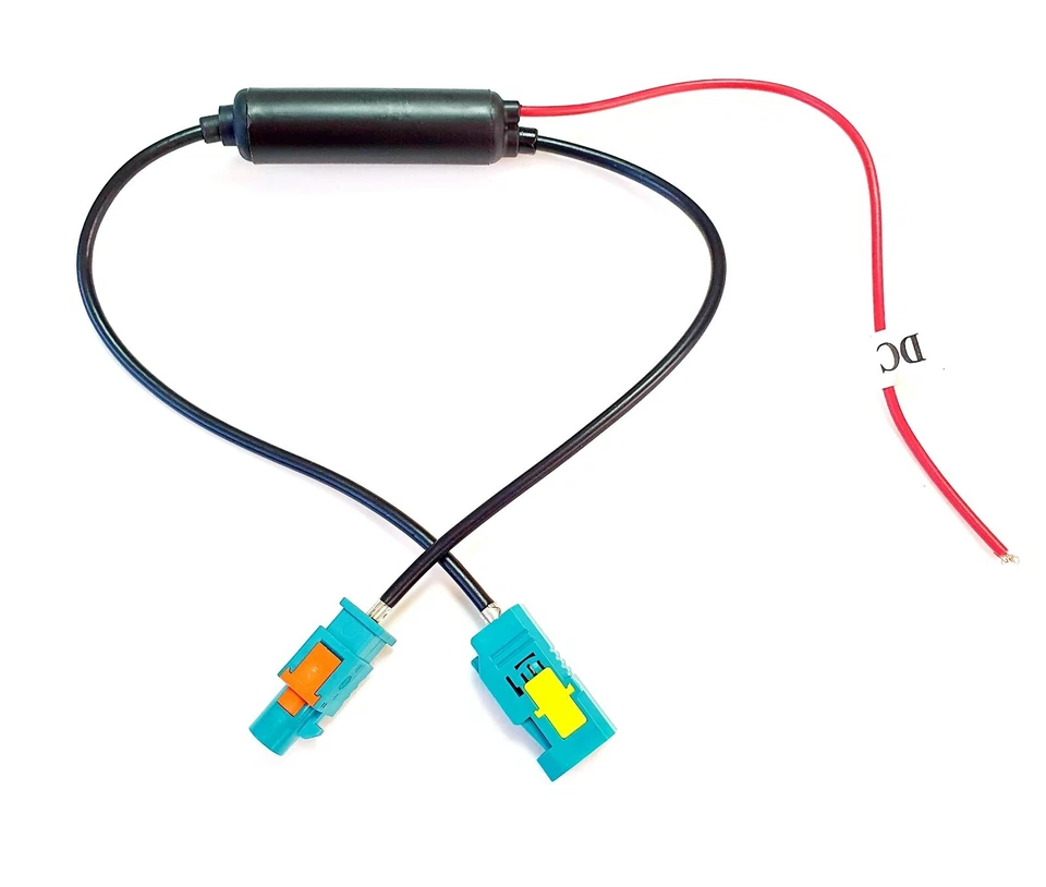 Auto Radio Antennenverstärker Fakra (m) > Fakra (f) GPS DAB FM AM UKW MW - Bild 2 von 4