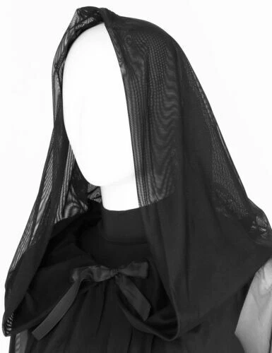 Renaissance Priest Sorcerer Robe Halloween Cosplay Costume Hooded Cape Unisex - Picture 19 of 26