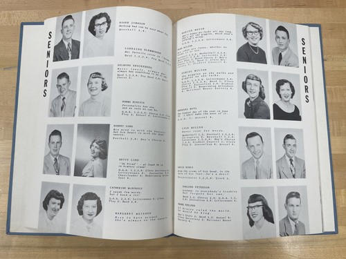1952 Prairie Schooner Yearbook Blooming Prairie Minnesota High School FREE SHIP - 第 5/9 張圖片