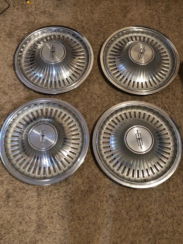 4 vintage Oldsmobile  Rocket Hubcap  wheel cover OLDS Cap