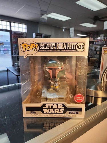 Funko Pop! Star Wars Bounty Hunters Boba Fett Vinyl Figure #436 Exclusive
