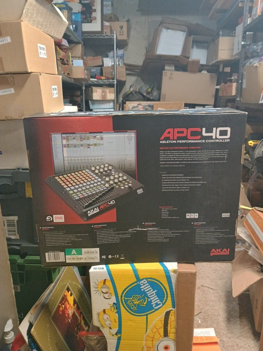 Akai APC 40 Ableton Live DJ Mixer Live Professional Digital