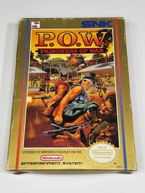 P.O.W.: Prisoners of War (Nintendo NES, 1989) testato, con scatola e manuale