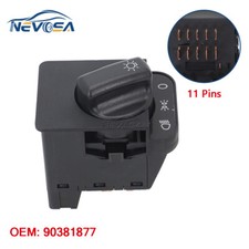 Interruptor de control de faros para opel astra vectra calibra 90381877 1241319 01241319