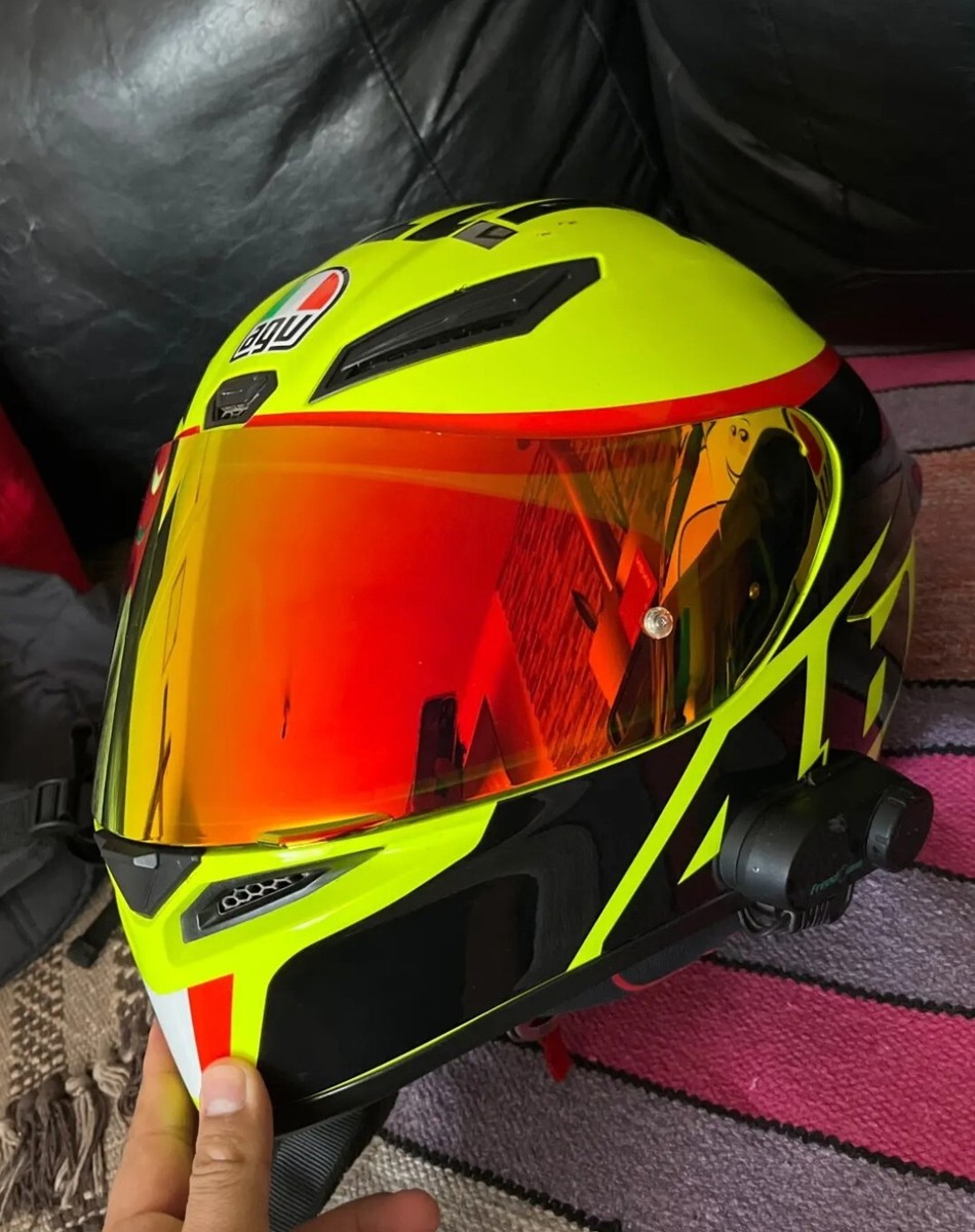 AGV K5 K5S K3SV K1 K1S Visor Lens Red Gold