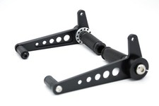 Universal Motorcycle Rearsets Foot Pegs Footrest For Cafe Racer Custom Bobber