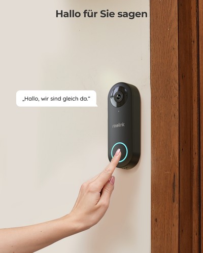 Reolink Video Doorbell PoE 5MP Video Doorbell PoE UHD Doorbell Camera Chime - Picture 8 of 11