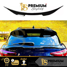 Alfa Romeo Stelvio Glanz Schwarz Heck Mitte Flügel Kofferraum Spoiler Lippe Body Kit 2017+