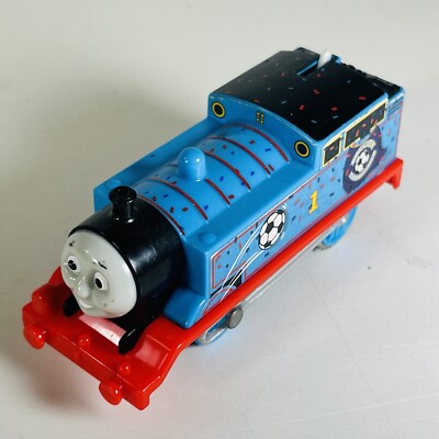 Thomas the Train Soccer Champion Motorized Trackmaster Tank Engine Tested Friend