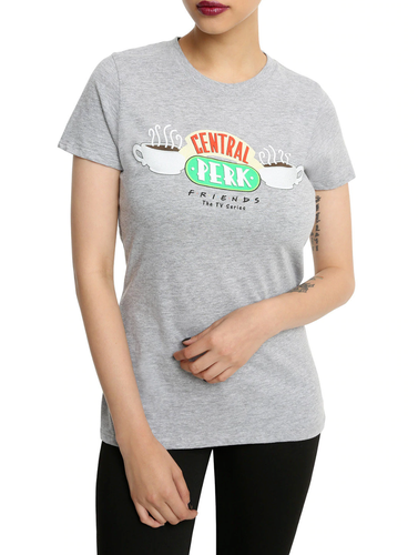 Friends TV Show CENTRAL PERK LOGO Girls 