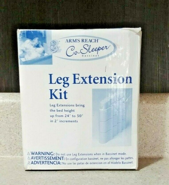 co sleeper leg extension kit