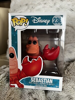 Funko Pop! Sebastian Aus Arielle – Limitierte Vinyl-Figur, Entertainment Earth Exklusiv, Ca. 9,5 Cm