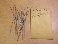NEW Non Magnetic Resistors 2.21K 1 RN55 2211, Lot of 12 FREE SHIPPING